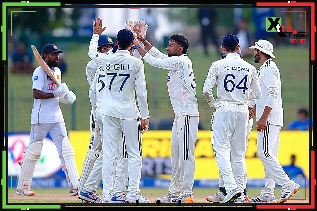 বৃষ্টিতে থামল তৃতীয় দিনের খেলা, শ্রীলঙ্কাকে ফলো অন করাতে ভারতের দরকার আর ২ উইকেট