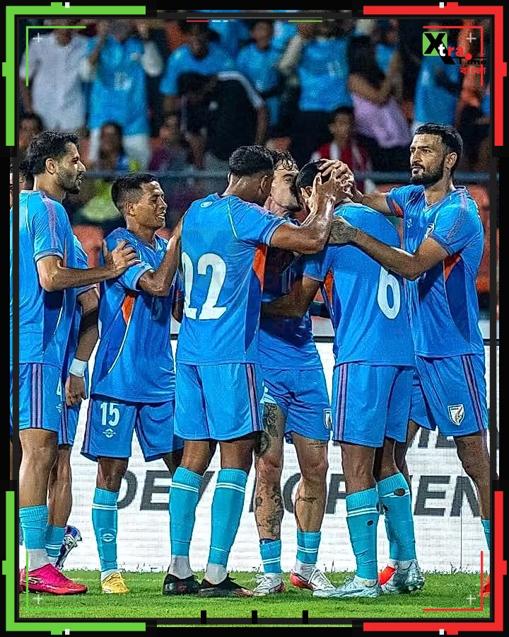 ঐতিহাসিক পারফরম্যান্স ব্লু টাইগার্সের, ৯৪ ধাপ এগিয়ে থাকা পানামার সঙ্গে ১-১ গোলে ড্র করল ভারত