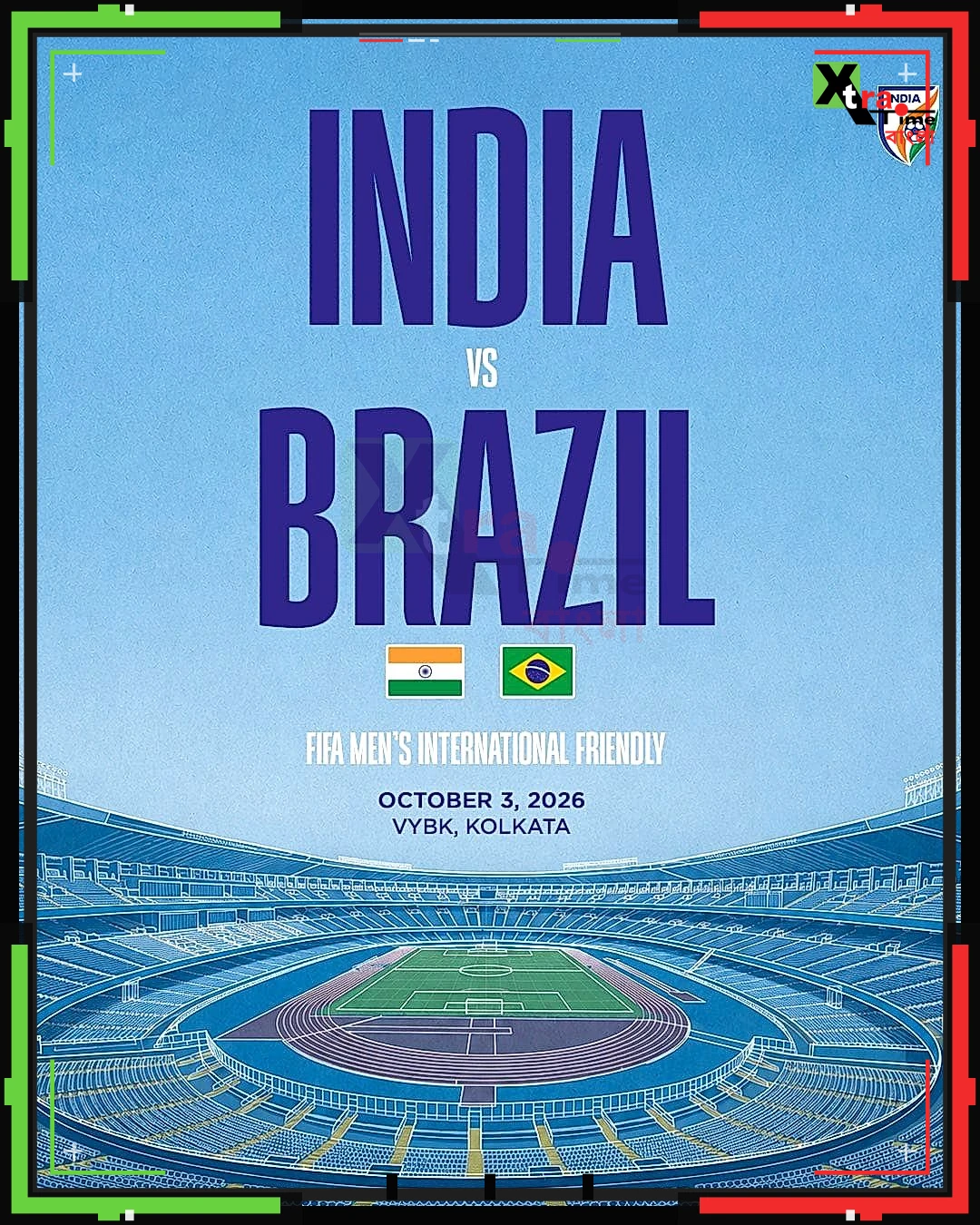 শনিবার ভারতীয় ফুটবল ইতিহাসের সবচেয়ে বড় ম্যাচ, কাজে লাগানো যাবে?