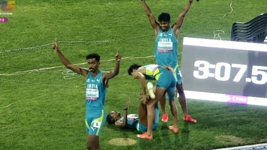 এশিয়ান অ্যাথলেটিক্স চ্যাম্পিয়নশিপ ২০২৫: চীনকে হারিয়ে ৪x৪০০ মিটার মিক্সড রিলেতে শিরোপা ধরে রাখল ভারত