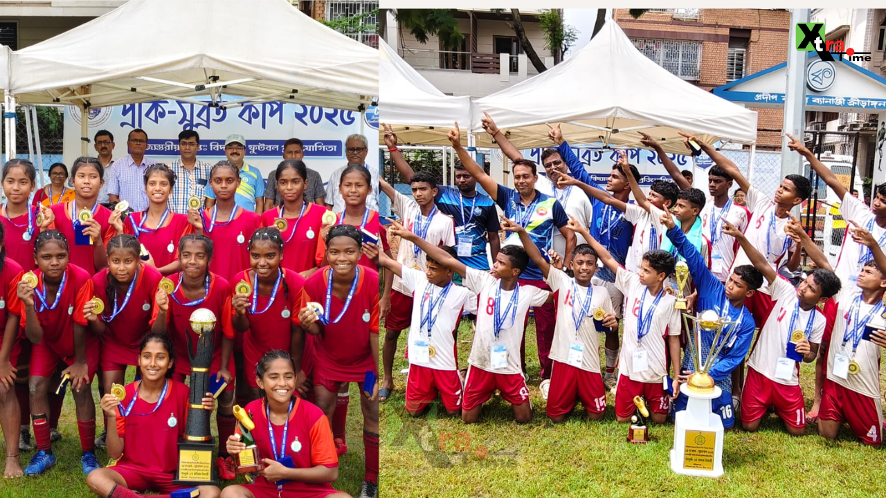 দিল্লিতে সুব্রত কাপ খেলবে বাংলার মানিকপাড়া বিবেকানন্দ বিদ্যাপীঠ, নন্দঝাড় তপশিলি বিদ্যালয় 
